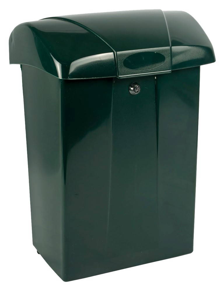 Talen Tools Brievenbus kunststof afsluitbaar voor muur of paal Talen Tools - Talentools - Groen