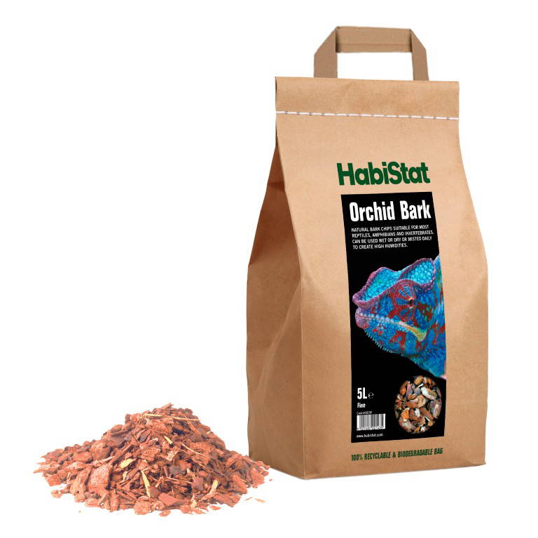 Habistat Aquadistri orchideen schors substraat fijn 5 liter Habistat Aquadistri - Aquadistri