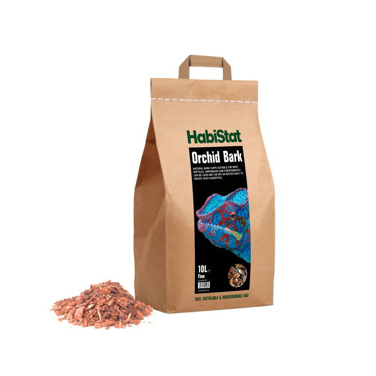 Habistat Aquadistri orchideen schors substraat fijn 10 liter Habistat Aquadistri - Aquadistri