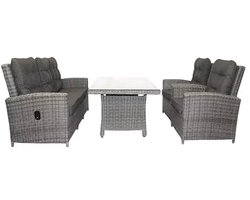 Own Phoenix lounge set Falcon Grey B183 x D70 x H95 cm - - Grijs