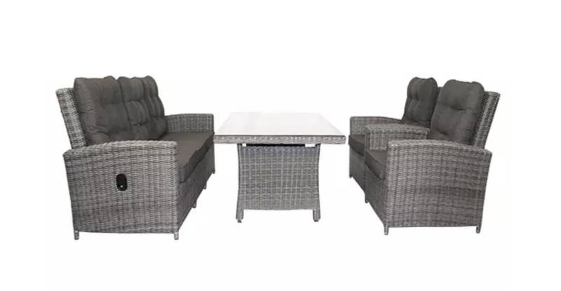 Own Phoenix lounge set Falcon Grey B183 x D70 x H95 cm OWN - Own - Grijs