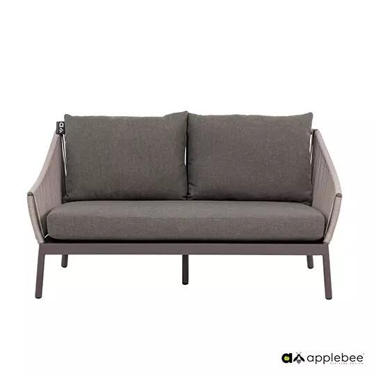 Applebee Bijou Loungebank antraciet 145x84x68 cm Applebee - Applebee