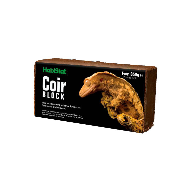 Habistat Aquadistri coir block 650 gram Habistat Aquadistri - Aquadistri