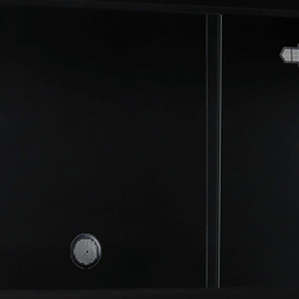 Habistat Aquadistri vivarium 122 x d61 x 61 cm Habistat Aquadistri - Aquadistri - Zwart