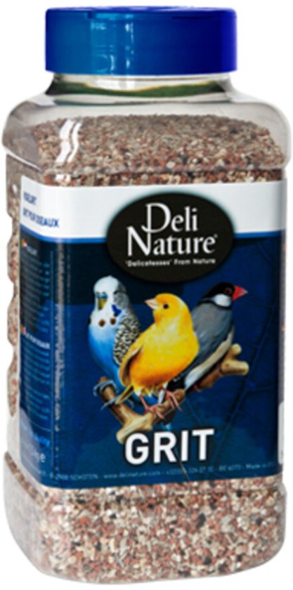 Deli Nature Vogelgrit 1.2kg - - Grijs