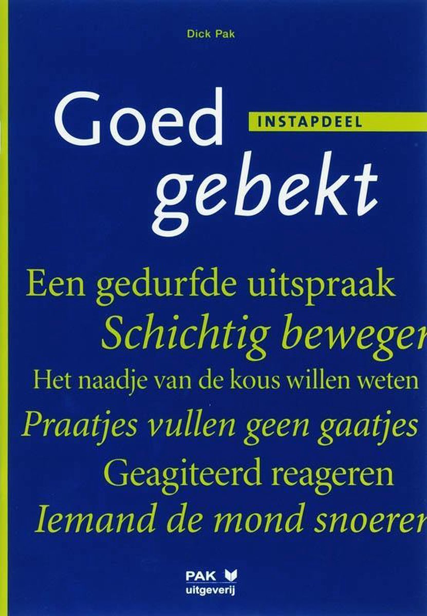 Goed gebekt