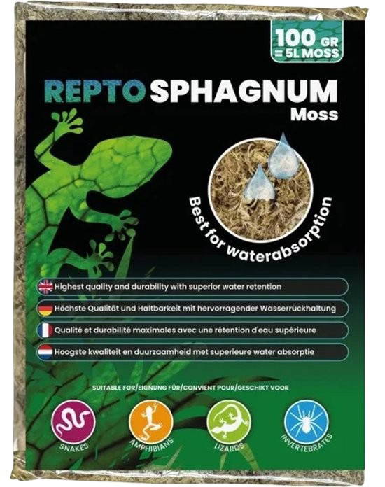Sphagnum moss 100 gram Repto - Repto