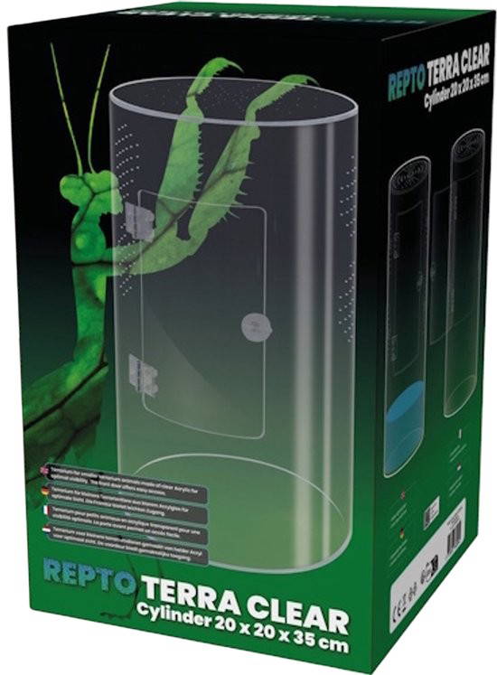 Terra clear cilinder 20 x 20 x 35 cm Repto - Repto