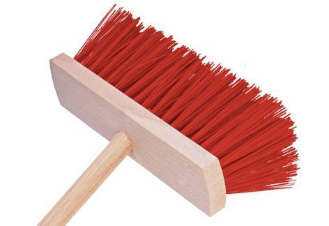 Warentuin Mix Bezem huismerk met steel 140cm - Warentuin mix