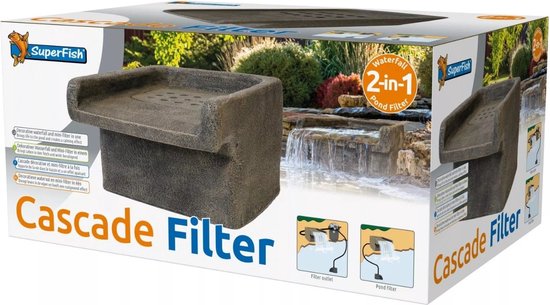 Superfish Cascade filter - - Zwart