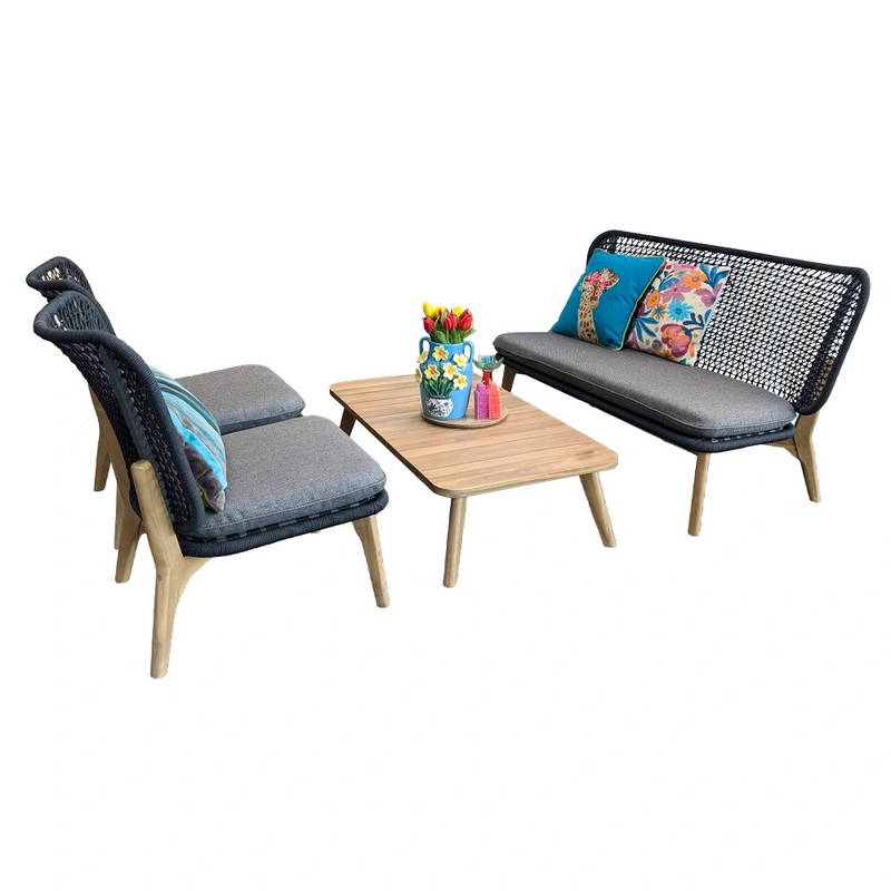 Buitengewoon de Boet Vergalda Sofa Loungeset Antraciet Buitengewoon de Boet - Buitengewoon de boet