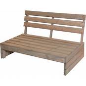 Van der Leeden Palletbank teak 124x85 cm Van der Leeden - Van der leeden