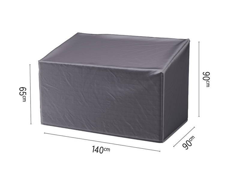 AeroCover Loungebankhoes 140x90xH65/90 cm AeroCover - Aerocover - Grijs