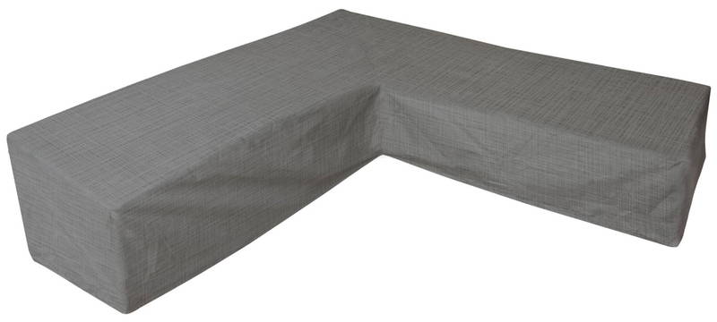 Eurotrail L-vormige loungesethoes Cantonic 220x220x100/70 cm Eurotrail - Eurotrail - Grijs