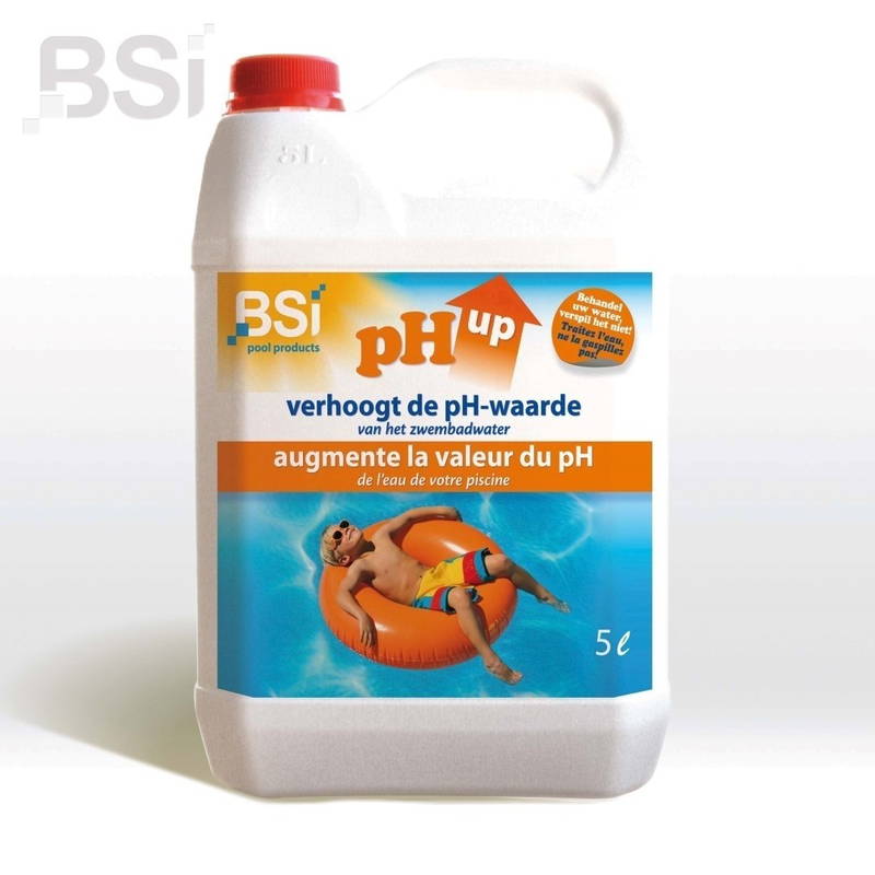 Bsi Ph up liquid 5 liter Zwembadonderhoud BSI - Bsi