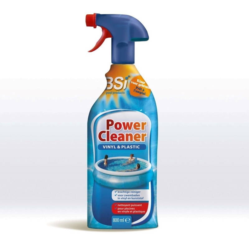 Bsi Power clean vinyl en plastic 800 ml Zwembadonderhoud BSI - Bsi