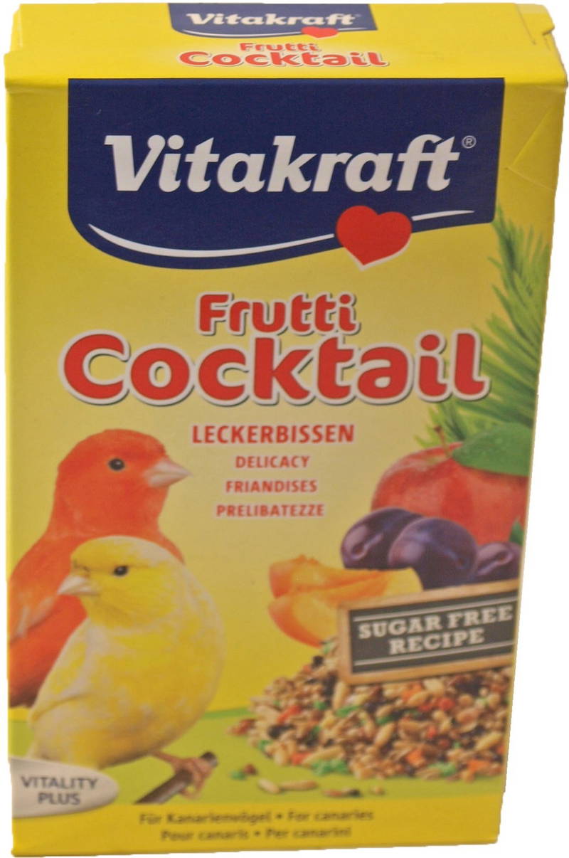 Vitakraft fruit cocktail kanarie 200 gram Gebr. de Boon Vitakraft - Vitakraft