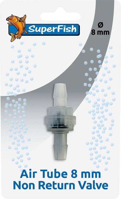 Superfish Luchtslang 8mm terugslagventiel -