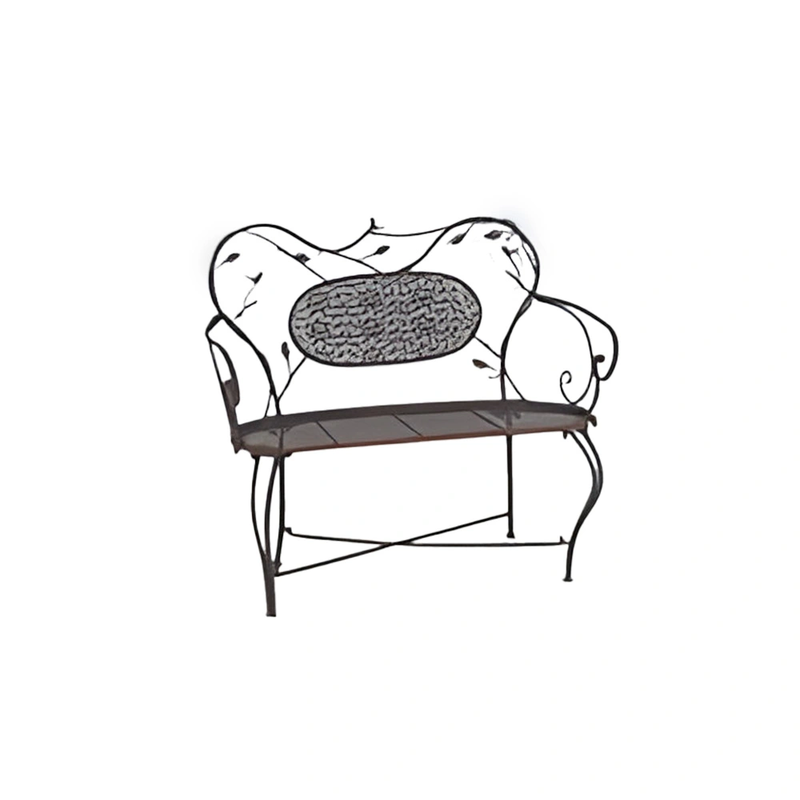 Buitengewoon de Boet IJzeren Tuinbankje 109 cm Buitengewoon de Boet - Buitengewoon de boet