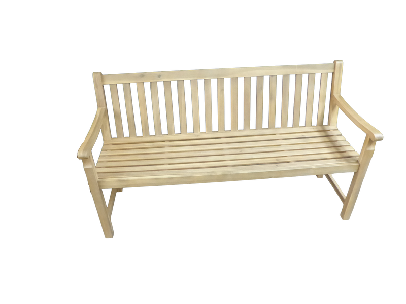 Eurofleur Aanbieding Kingston bank 150 cm acacia light teak look Eurofleur Aanbieding - Eurofleur aanbieding - Bruin