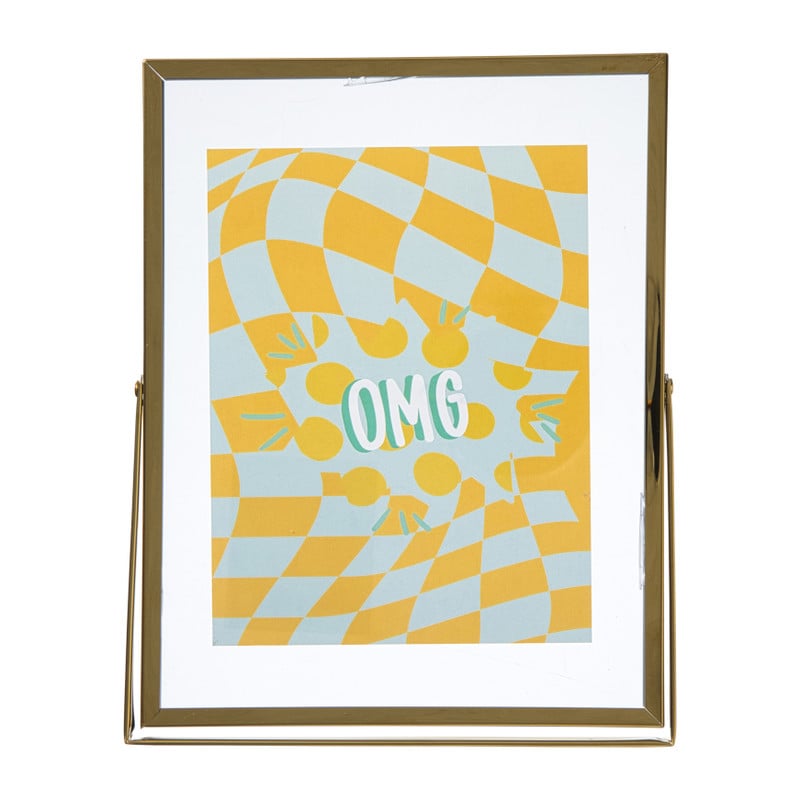 Fotolijst staand - goud - 18x23 cm