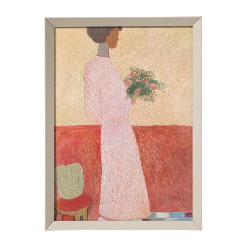 Fotolijst - beige - 13x18 cm