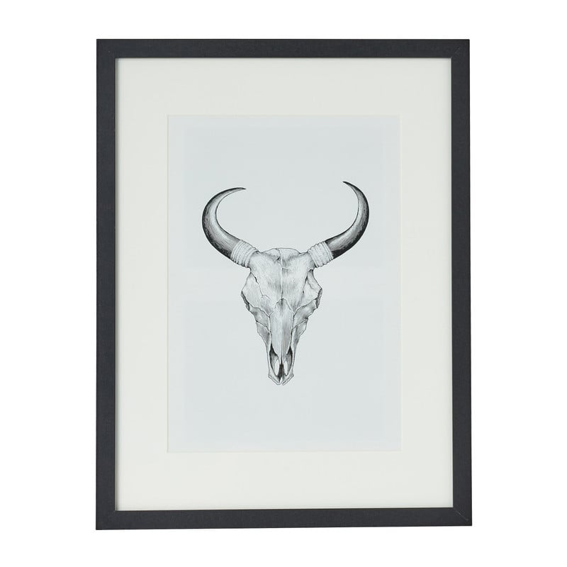 Fotolijst met passe partout - zwart - 21x30 cm