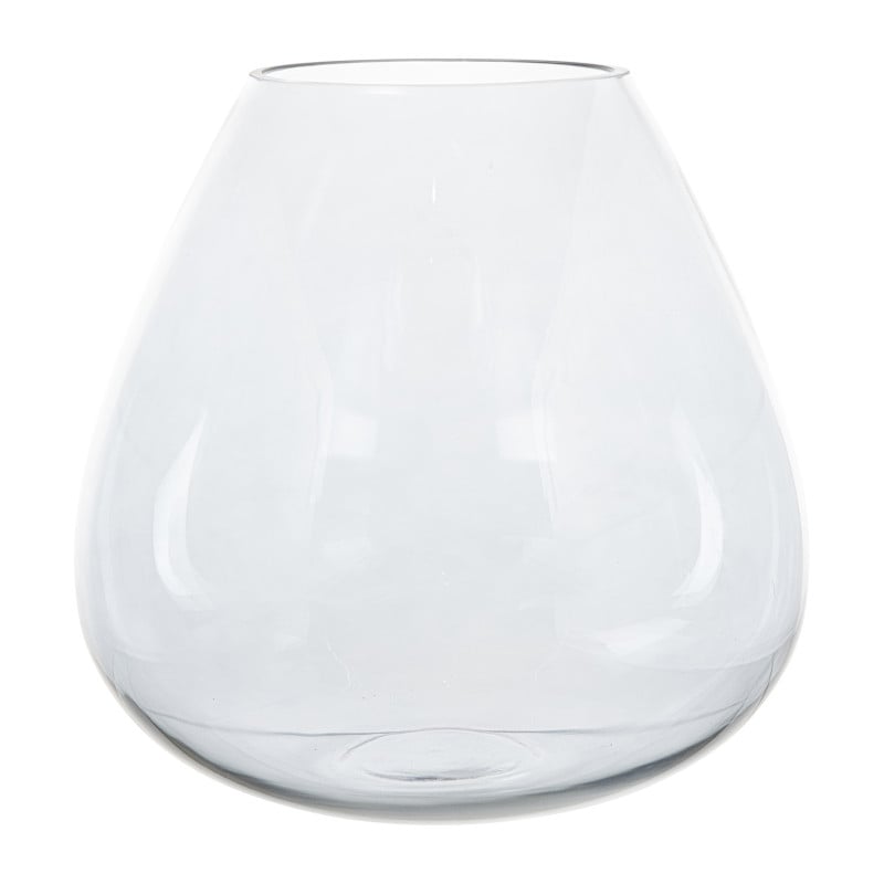 Vaas smoked XXL - grijs - ø30x30 cm