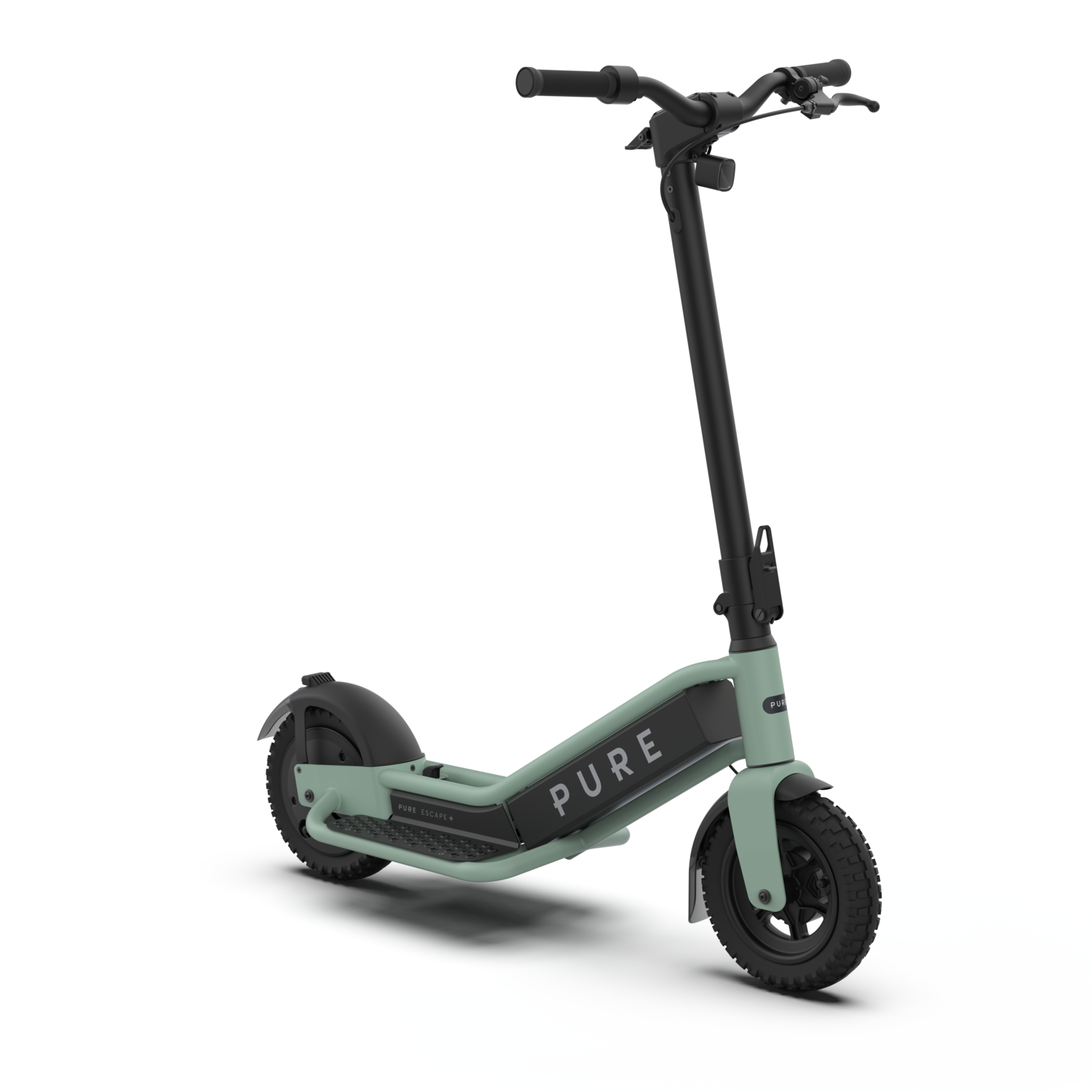 Pure Electric Pure Escape+ Sage Green Scpurz036-00003 Elektrische Step Groen