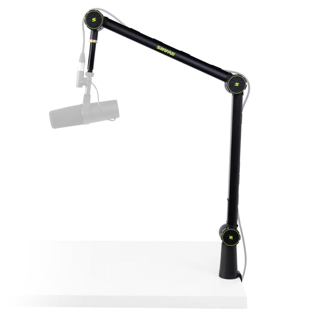 Shure BROADCAST1 Scharnierende tafelmicrofoonstandaard - Zwart