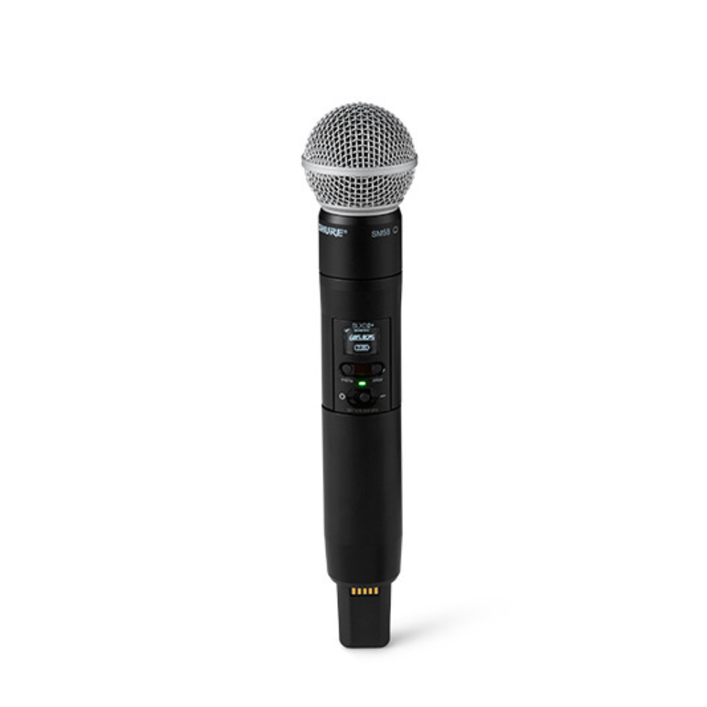 Shure Shure SLXD2+/58 Draadloze SM58 microfoon