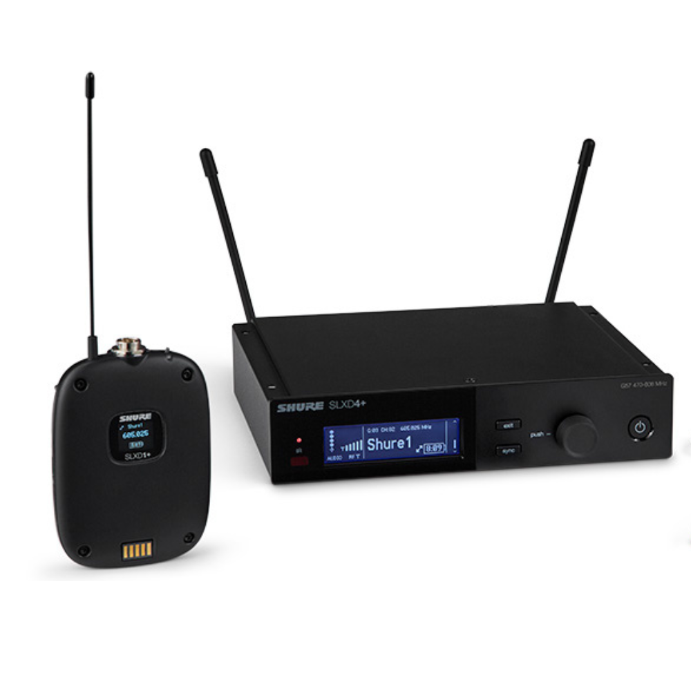 Shure Shure SLXD14+E Draadloze bodypack set