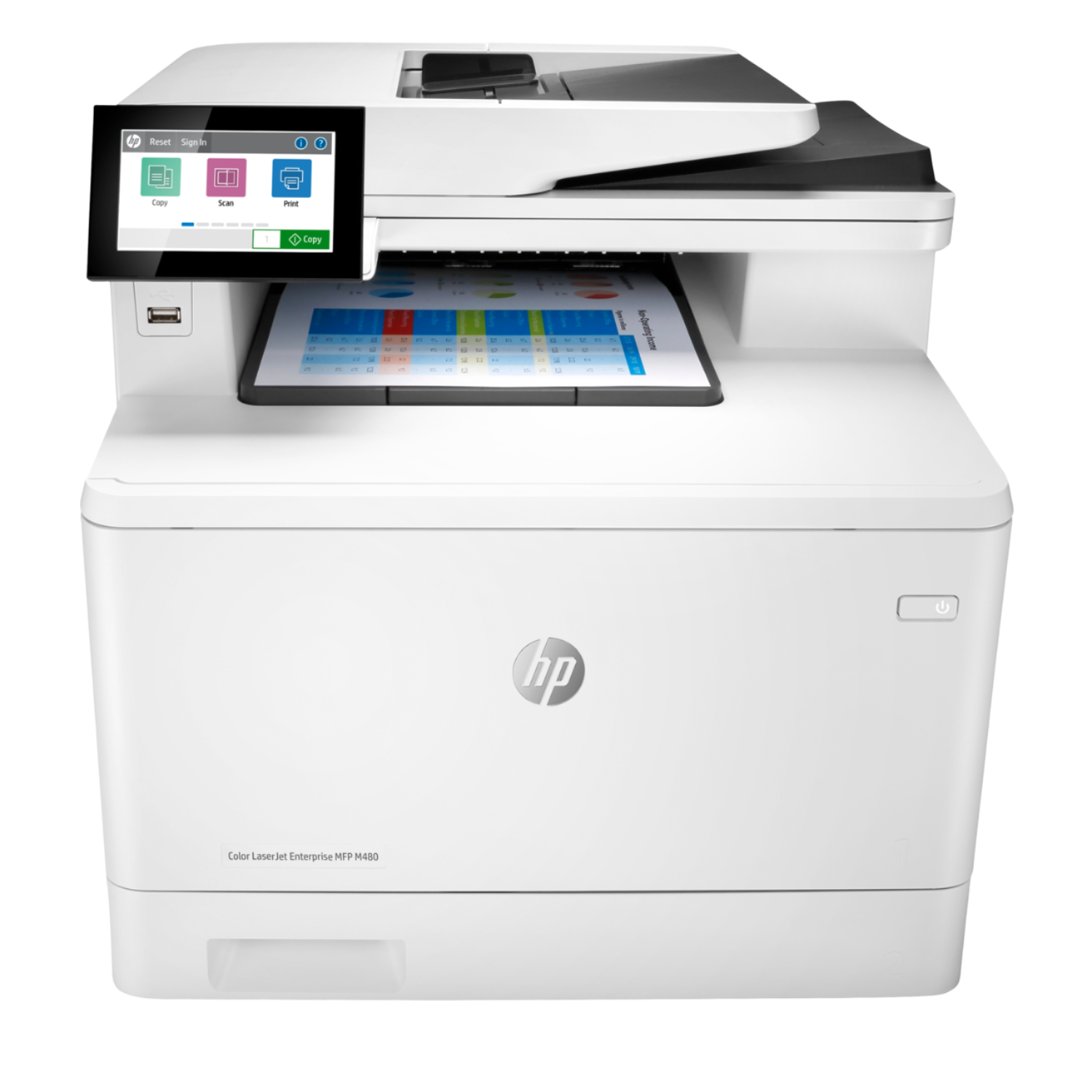 HP HP Color Laserjet Enterprise Mfp M480f Laserprinter