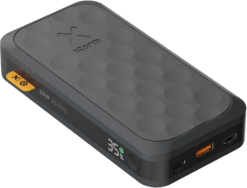 Xtorm Xtorm Power Bank USB-C PD 35W 20.000mAh/2xUSB-C Black Powerbank 20000 mAh - Zwart