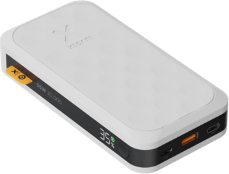 Xtorm Xtorm Power Bank USB-C PD 35W 20.000mAh/2xUSB-C White Powerbank - Wit - 20000 mAh