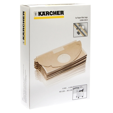 Kärcher Papier filter bags (5 bags)