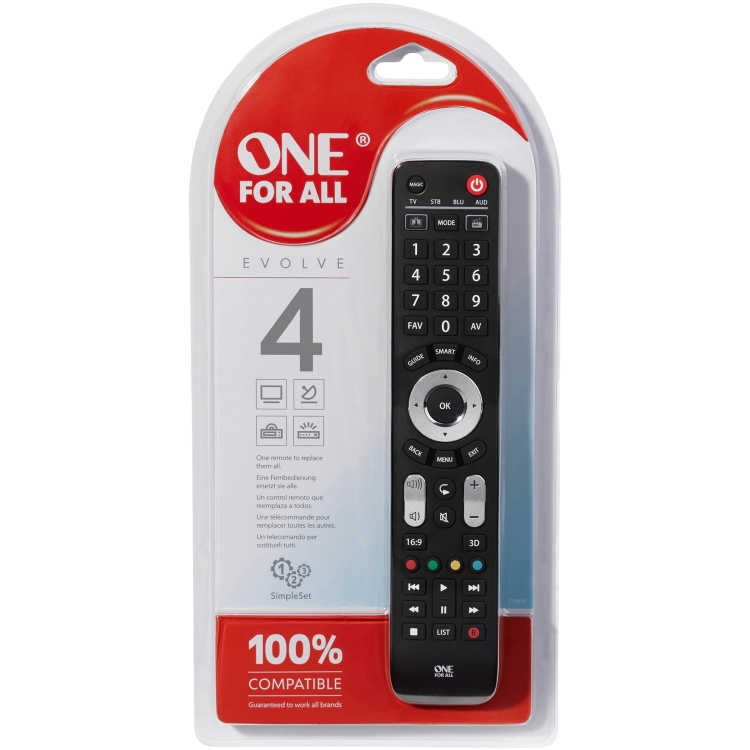 OneForAll ONEFORALL Evolve 4: Evolueer 4 - Zwart