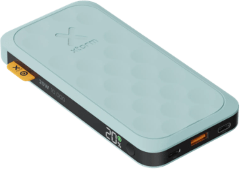 Xtorm Xtorm Power Bank USB-C PD 20W 10.000mAh/2xUSB-C Blue Powerbank 10000 mAh - Blauw