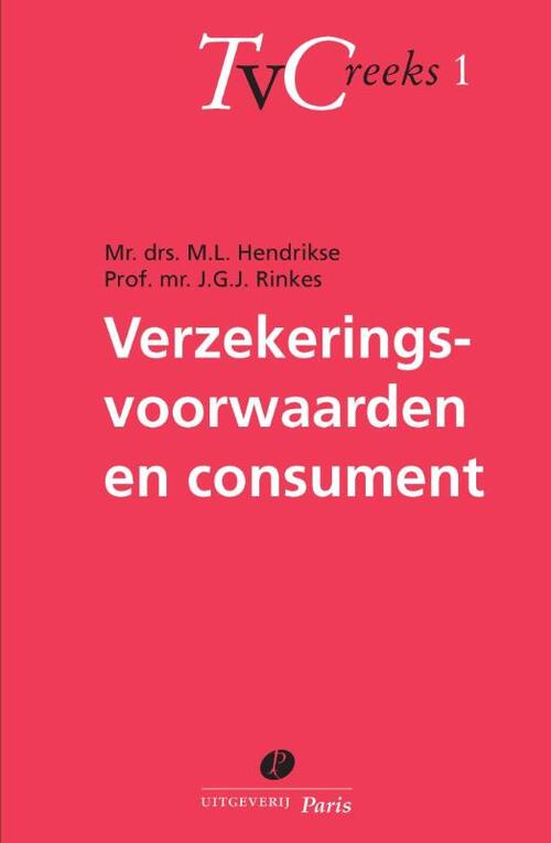 Uitgeverij Paris B.V. Verzekeringsvoorwaarden en consument