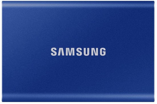 Samsung T7 Portable SSD 1TB - Blauw