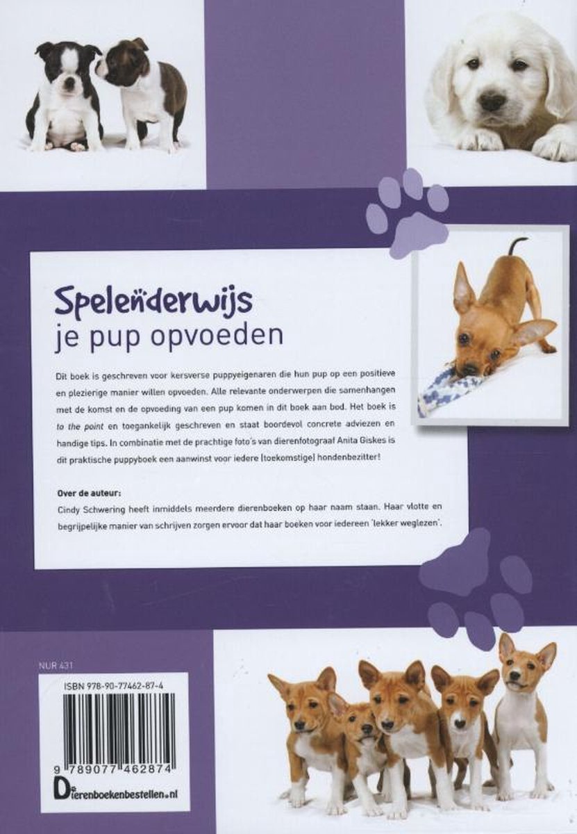 Spelenderwijs je pup opvoeden