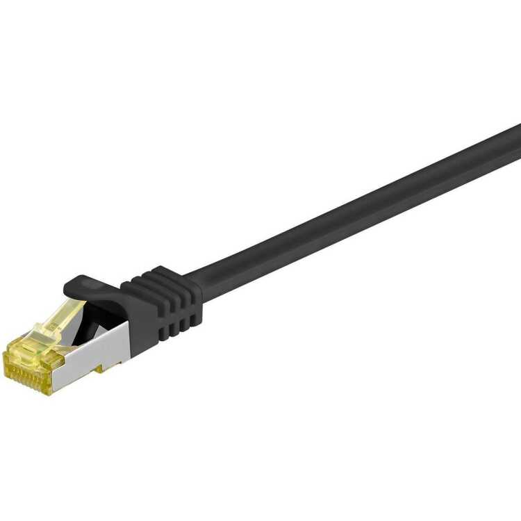 Pro Pro LAN CAT 6A S/FTP 1 meter - Zwart