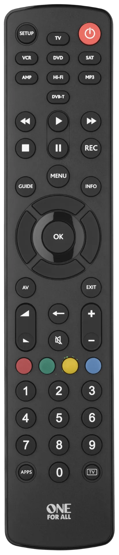 OneForAll ONEFORALL URC1280 - Zwart