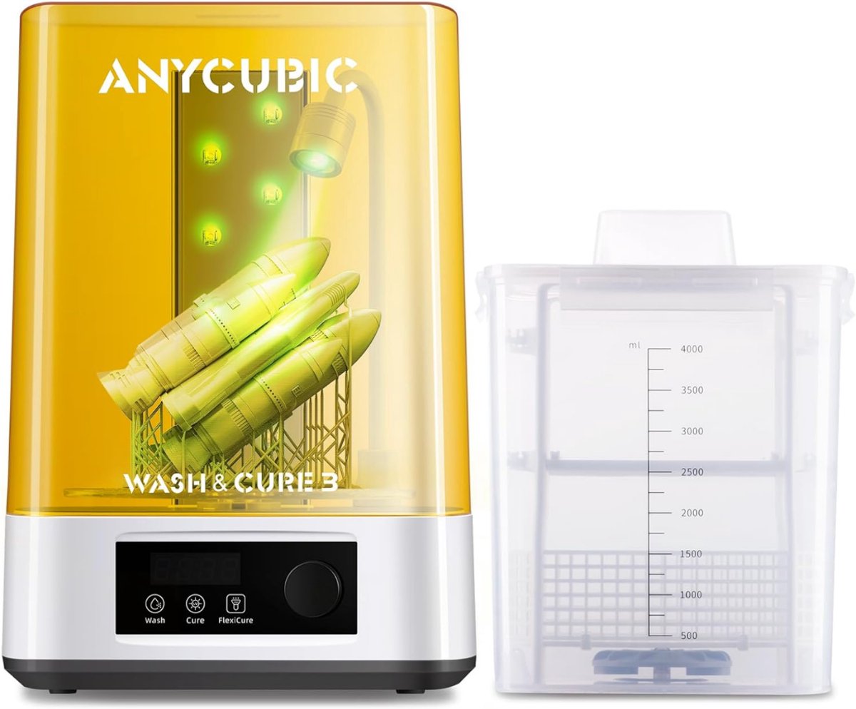 Anycubic ANYCUBIC Wash & Cure 3 - Print cleaning and drying device - 3D-printer