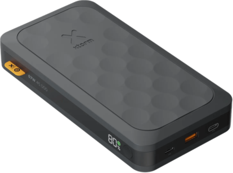 Xtorm Xtorm Power Bank USB-C PD 67W 45.000mAh/2xUSB-C Black Powerbank 45000 mAh - Zwart