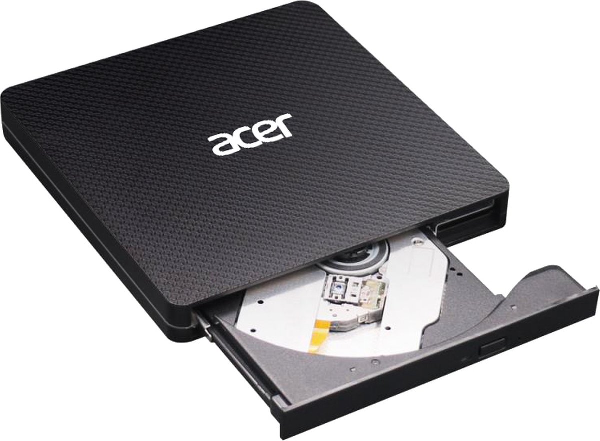 Acer Acer DVD DVD+RW drive - USB - plug-in module - DVD writer - USB - Zwart