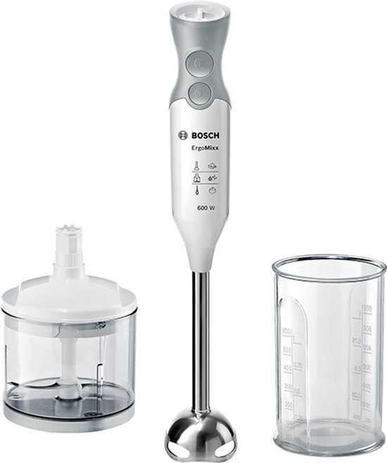 Bosch Hand blender ErgoMixx MSM66120 - 600 W - Grijs