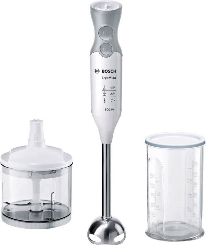 Bosch Bosch Hand blender ErgoMixx MSM66120 - 600 W - Grijs