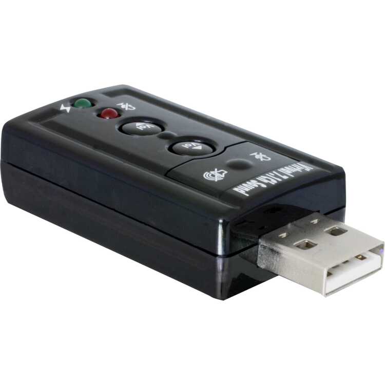 DeLOCK DeLOCK USB Sound AV / multimedia paneel 7.1