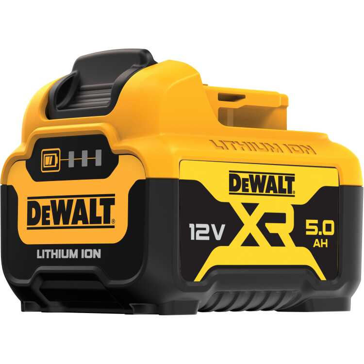 DeWalt Dewalt 12V XR 5Ah Batterij